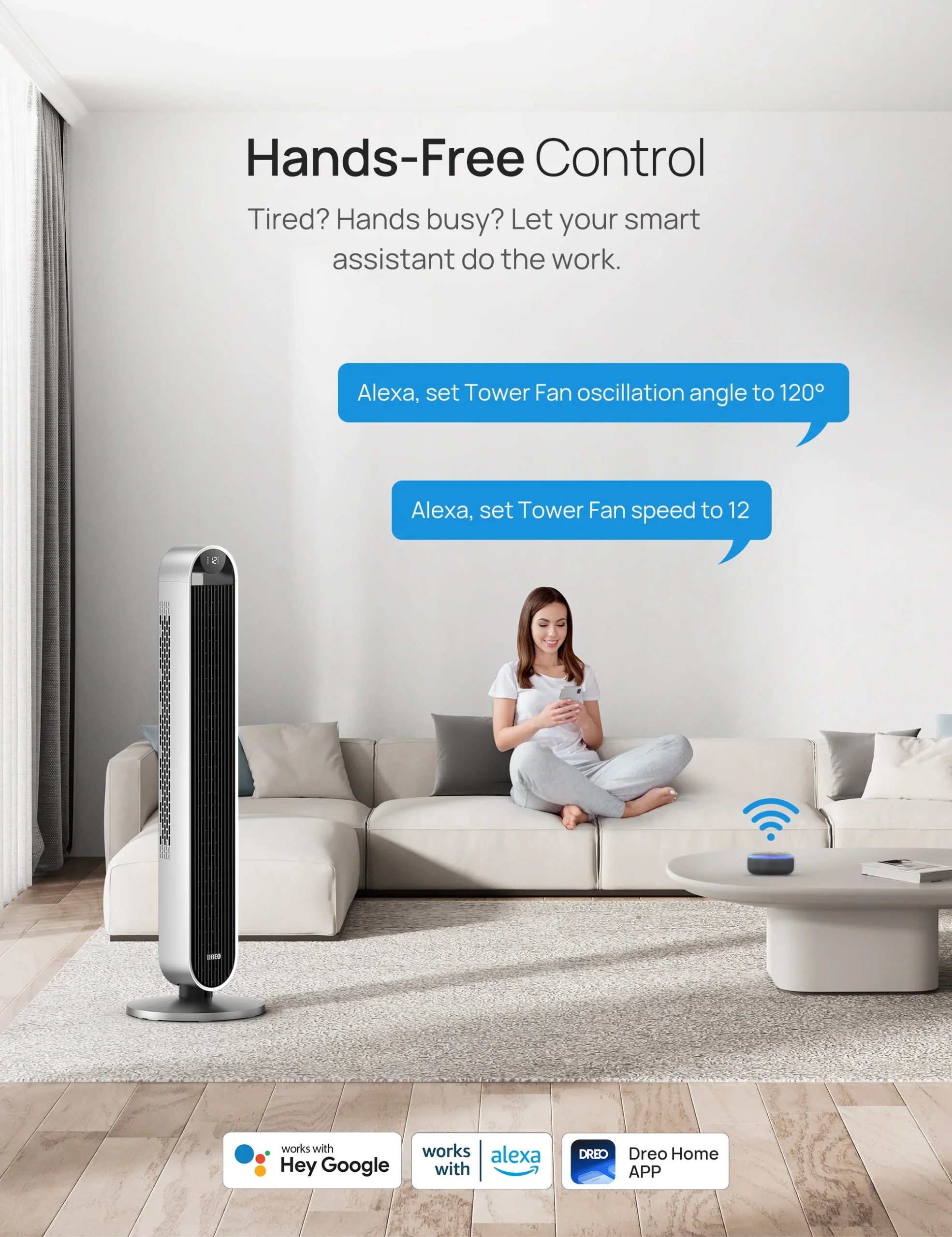 Smart Tower Fan Pilot Max S 714S - Image 5