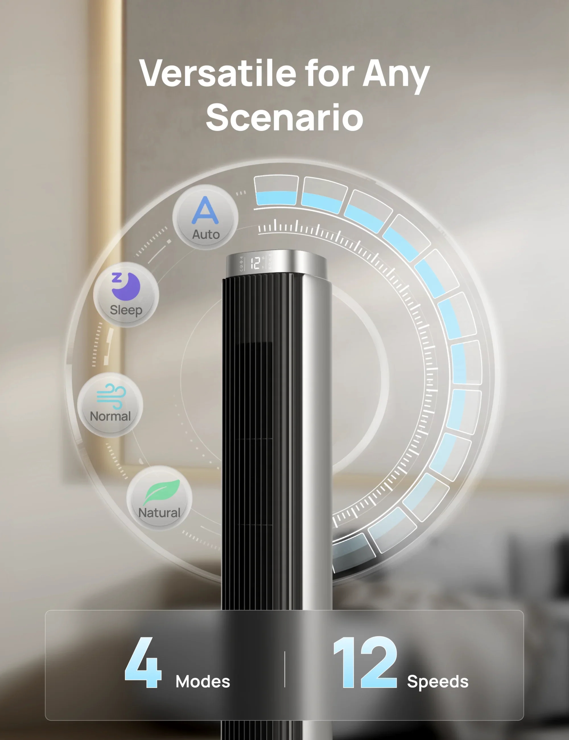 Smart Tower Fan Pilot Pro S - Image 3