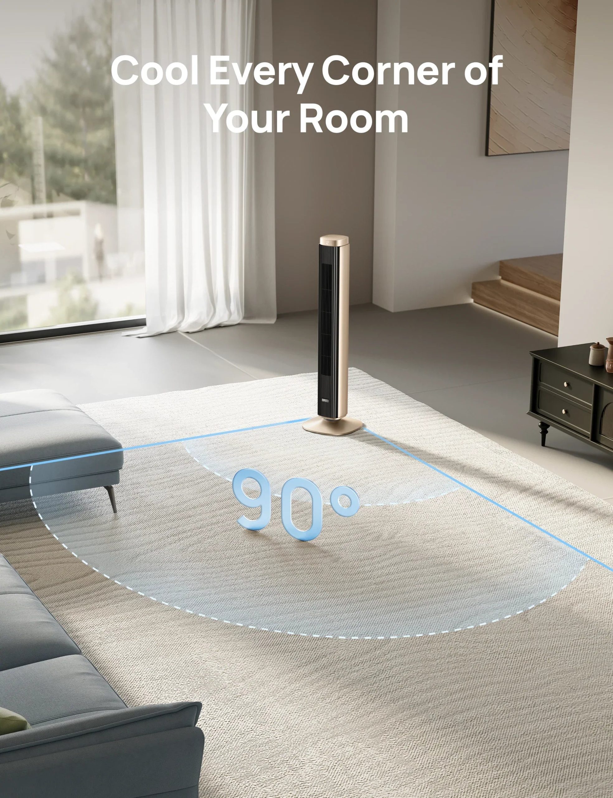 Smart Tower Fan Pilot Pro S - Image 10