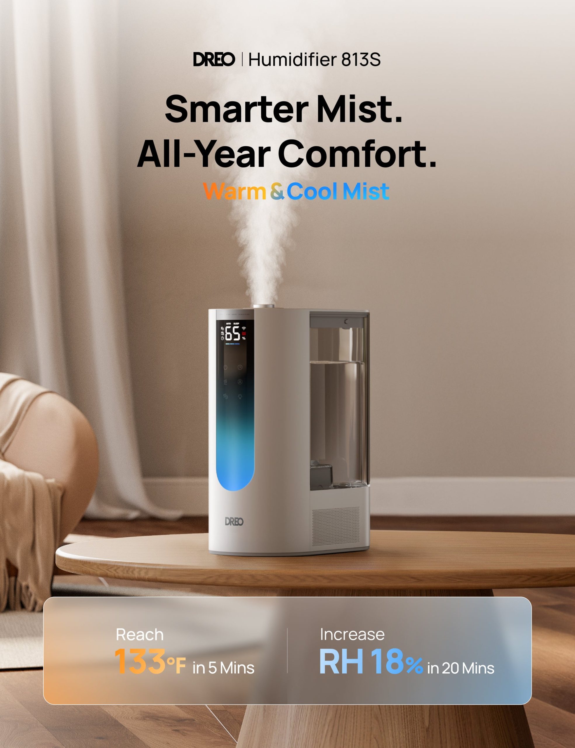 Smart Humidifier 813S 6L - Image 2
