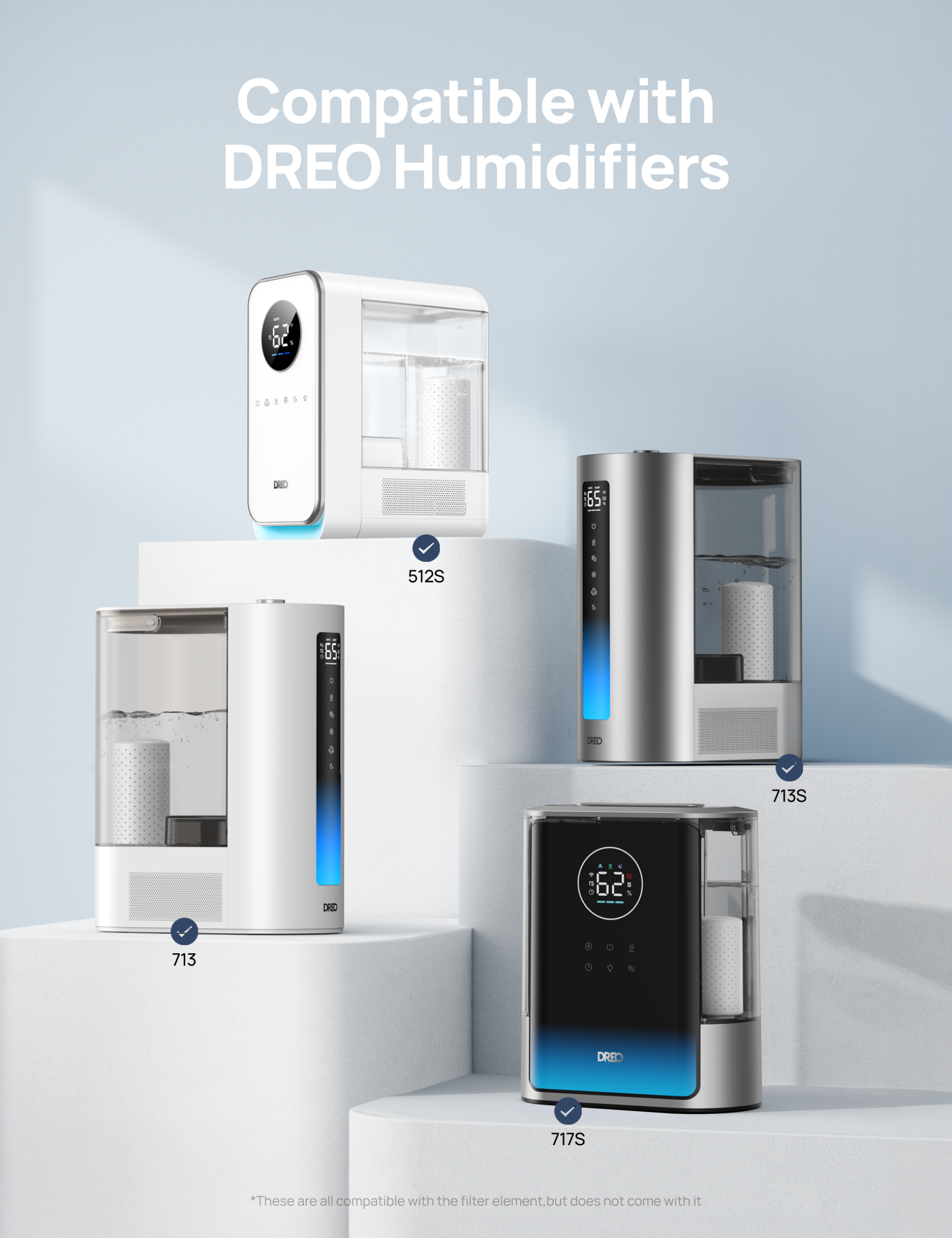 Smart Humidifier 717S 8L with Demineralization Cartridge - Image 10
