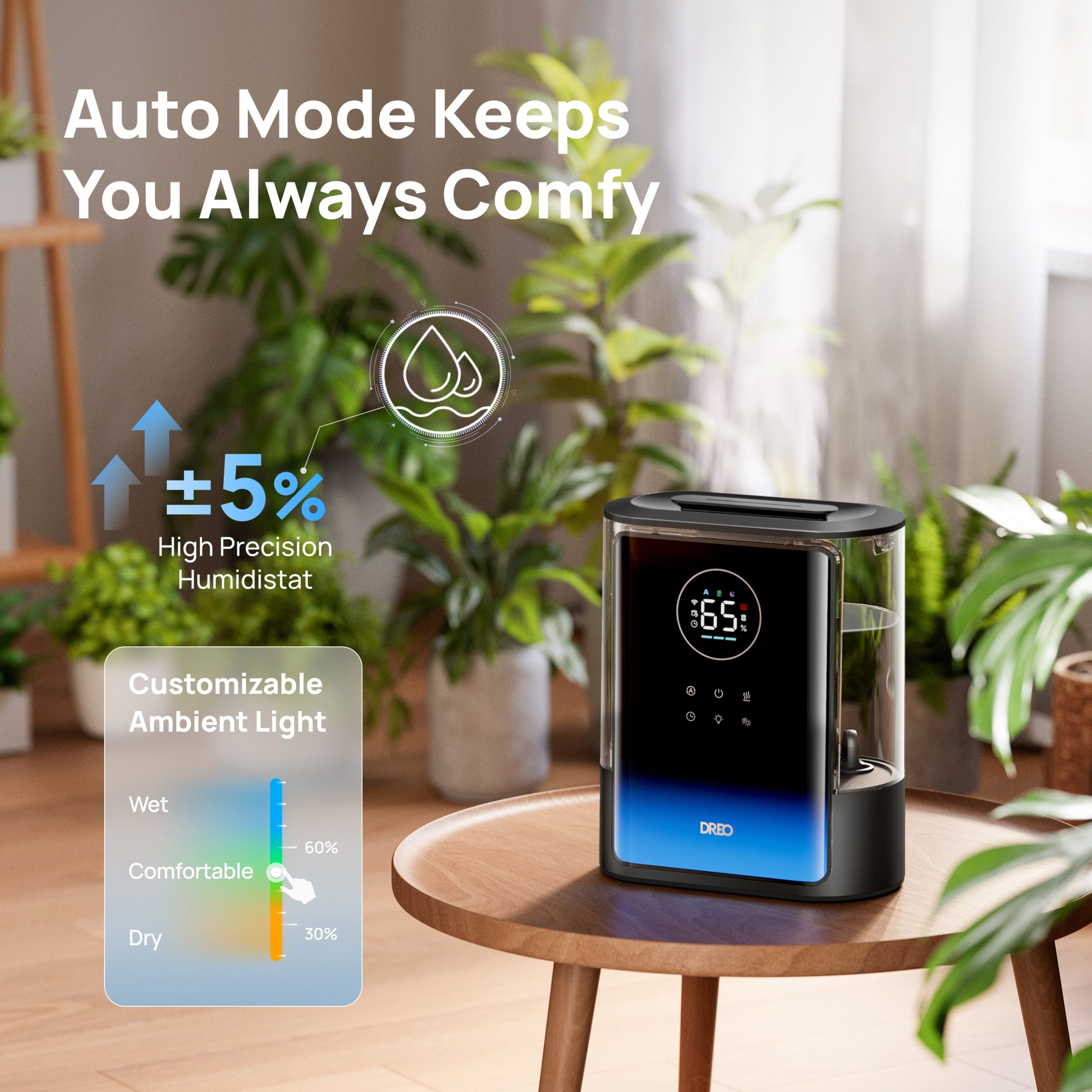 Air Purifier 530S+Whole-Room Heater 720+Smart Humidifier 717S 8L - Image 7