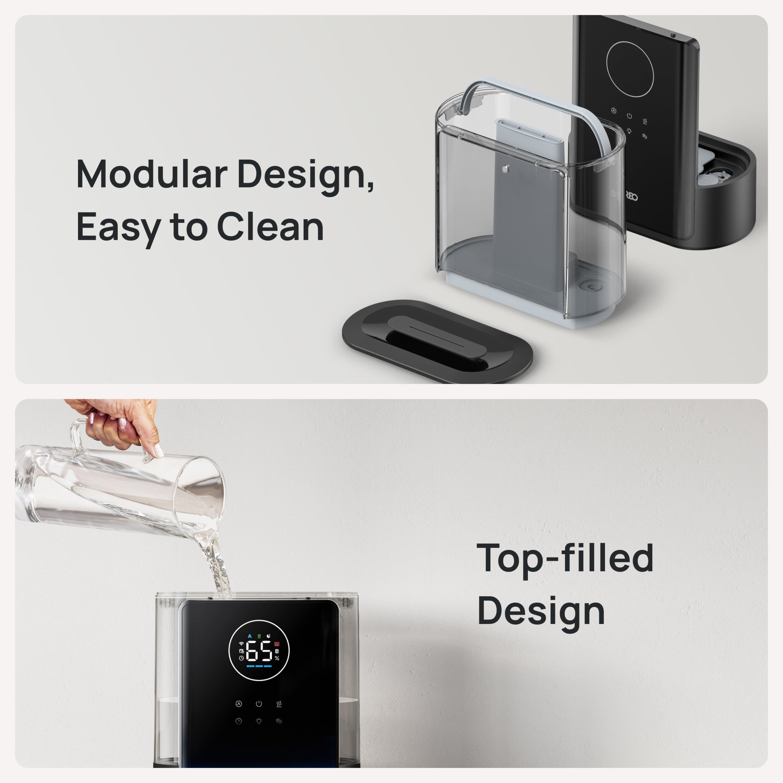 Smart Humidifier 717S 8L with Demineralization Cartridge - Image 8