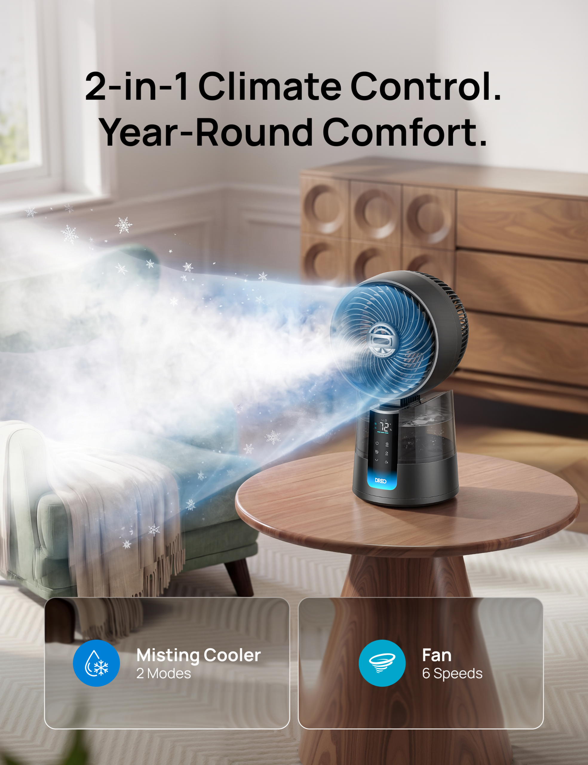 TurboCool™ Misting Fan 516 - Image 7