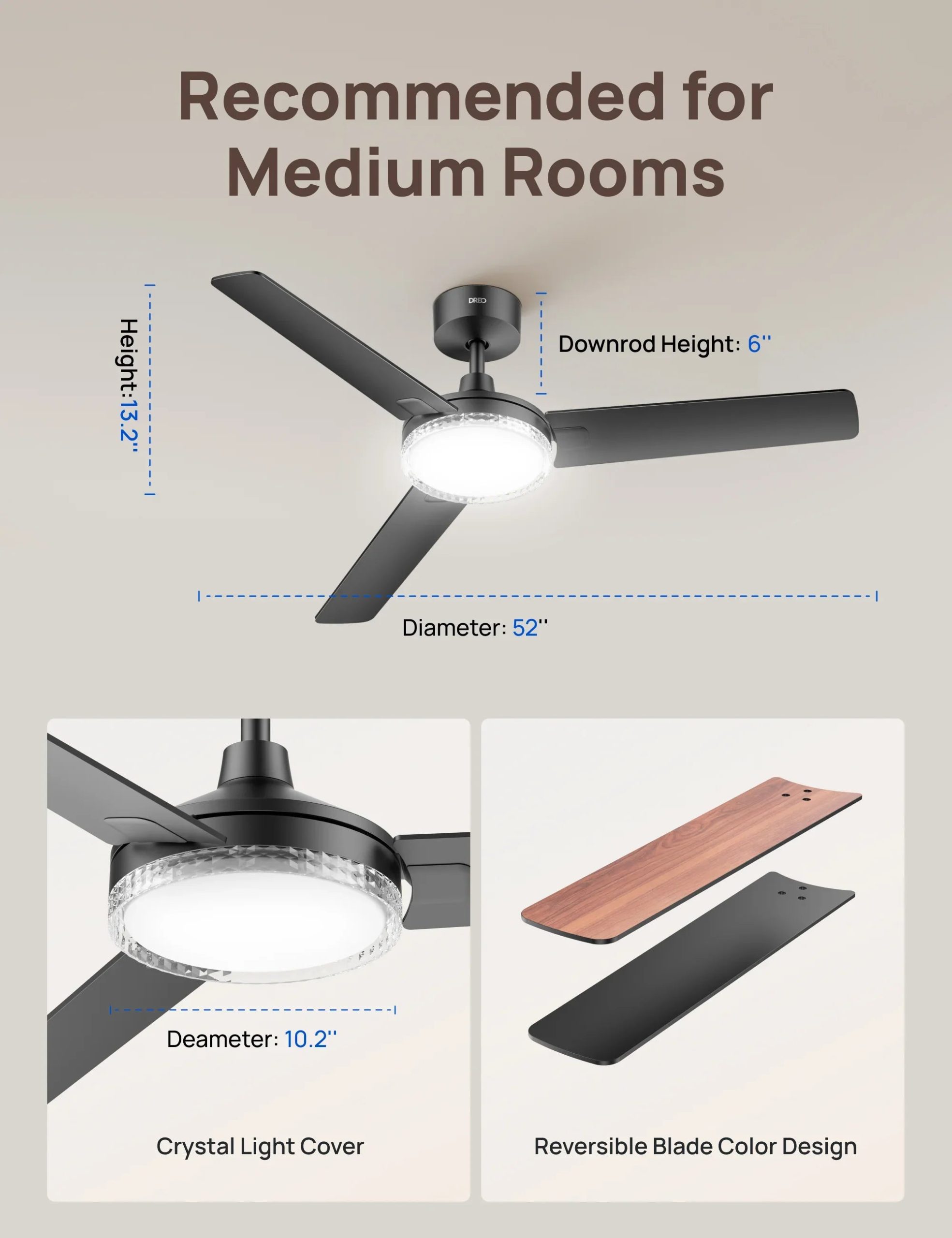 Smart Ceiling Fan 334S - Image 9