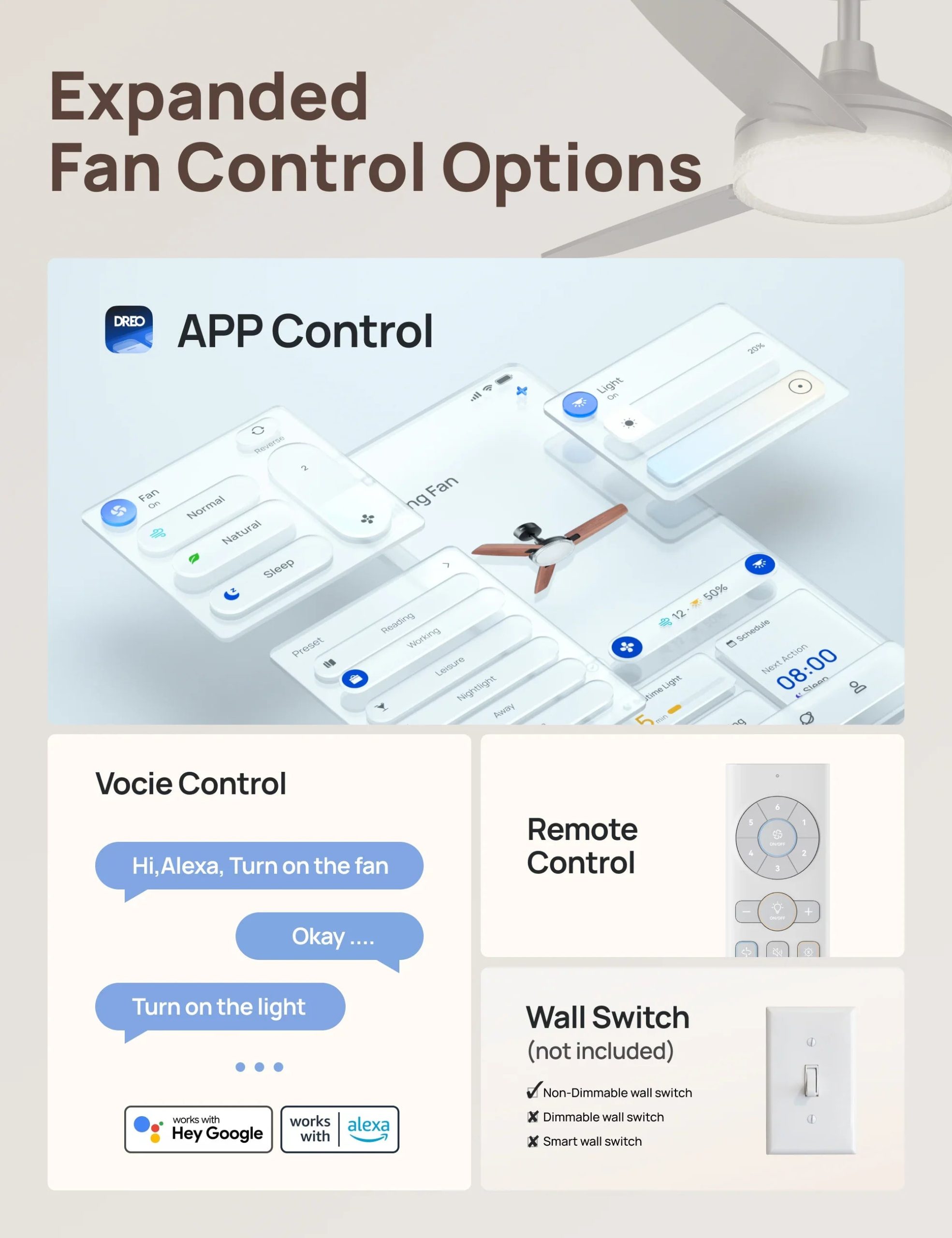 Smart Ceiling Fan 325S - Image 3